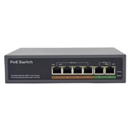 TECHCHIP-Poe Switch Network PSE604EX V2.0 Standard 48V 4+2 Port Smart Poe Switch POE Camera Poe Swit