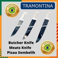 8" 10" 12" Tramontina 24421 Passador Series Butcher Knife / Meats Knife / Pisau Sembelih/Pisau Dapur