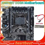 [Hot-Sale] X99H667 DDR4 Motherboard H81/B85 Chip LGA 2011-.2 NVME Gigabit Ethernet Supports 4X DDR4 