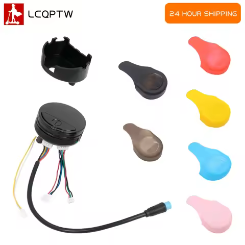 Dashboard Display with Silicone Protective Cover for Ninebot E22 E25 Electric Scooter Instrument Pan
