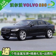 1: 18 Original Factory VOLVO S90 Car Model VOLVO S90 Luxury Car Alloy Car Model