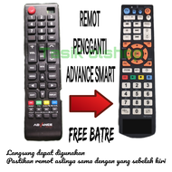 Remote Pengganti Remote Advance TV LED Smart android 24 inch