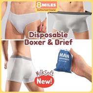 Men Disposable Underwear Men Boxer For Man Cotton Men Brief Travel Business Trip 8miles