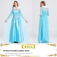Elsa Anna Princess Cosplay Costume Dress