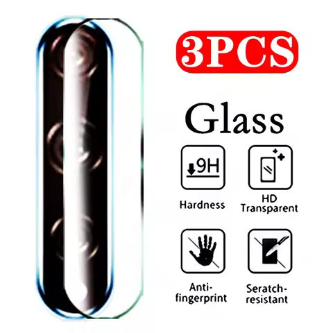 3PCS Protective Glass for Huawei Y8p Y5p Y7p Y6p 2020 Camera Screen Protector Tempered Glass on Y 8p