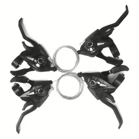 1Pairs ST-EF51 Gear Shifter/brake Lever 3 X 7,8 Speed Or Set Black V-brake For Shimano Mountain Bike