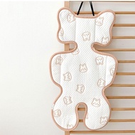 [Made in Korea] Malolotte x dot to dot Duraron Cooling Pad Stroller Liner Brown 41 x 74 cm