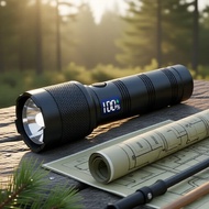 6000LM SD8110 M60 LED Torch, USB Rechargeable, 5 Modes, Waterproof