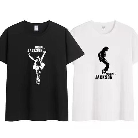 Michael Jackson T-shirt - A Commemorative Short-sleeved Adult and Children's Cotton T-shirt of Micha