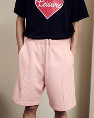 (Leisure Projects) Leisure Projects rivet sweat shorts กางเกงเอวยางยืด ผ้า french terry