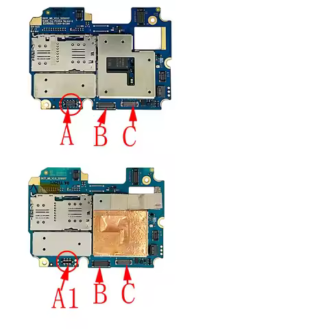 2-10Pcs LCD Screen Display Usb Charger Charging Dock Battery Flex FPC Connector Plug Contact For Ouk
