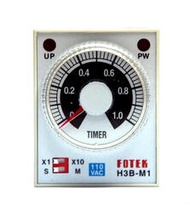 Fotek Timer 工業計時器 定時器 計時器 H3B-M1 H3B-M3 H3B-M6 AC110V AC220V