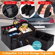 🇸🇬 Collapsible Cargo Organizer Waterproof Multi Compartments Trunk Car Boot Storage Organiser / Car 
