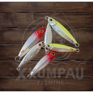 (JIG 04) Metal Jig 10g/15g/25g - MerahSilver / Silver / HijauSilver