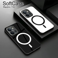 HP Redmi 15c SoftCase | MR16 | Redmi 15C Glitter Softcase | Case Casing Latest Camera Protectivehp f