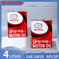 Toyota  original Genuine Motor Oil for Gasoline engine SP 5W-30 (4L)