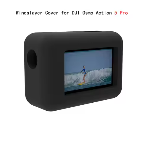 Wind Noise Reduction Sponge Foam for DJI Osmo Action 5 Pro Camera Windslayer Cover Housing Frame Cas