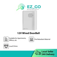 [Ready Stock] 12V Wired Doorbell for Singapore BTO/ HDB/ Condo/ Premises/Apartment doorbell system with calling function