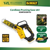 DEWALT DCMPS520N-XJ Cordless Pruning Chainsaw 18V / chain saw bateri / mesin potong pokok / cordless