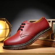 [New] Low-top men's shoes Martin boots leather tooling shoes waterproof casual leather shoes