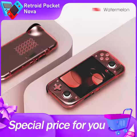 Pre-sale Retroid Pocket Nova Retro Handheld Game Console 4.5” 120Hz Amoled Snapdragon 8 Gen2 Ps2 Emu
