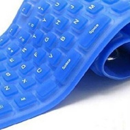Portable Keyboard 85 Keys Colorful Flexible Keyboard 85 Digit Silicone Waterproof