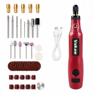 Vakee HJ102 3.7V ,USB 5V ,3 5000-15000RPM,15CM ,DIY、、 Vakee HJ102 Mini Alat Putar Tanpa Wayar 3.7V B