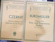 Burgmuller, Czerny Piano Instruction