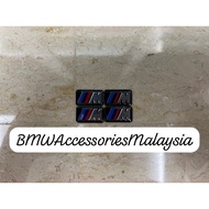4 Pieces of BMW Rim M Emblem for E90, E60, F30, F10, G01, G20, G30, E84, F48, F39, F25, G01, F15, G0