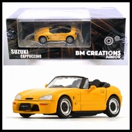 BM Creation BMC 1/64 Suzuki 1998 Cappuccino YELLOW NEW (RHD)