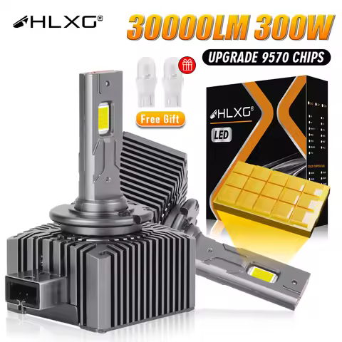 D3S LED Canbus Headlights Xenon HID D1S D2S D4S D2H D8S D1R D3R Turbo LED 30000LM 6000K 90W High Low