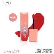 Y.O.U YOU SimpliCity Matte Lip Color