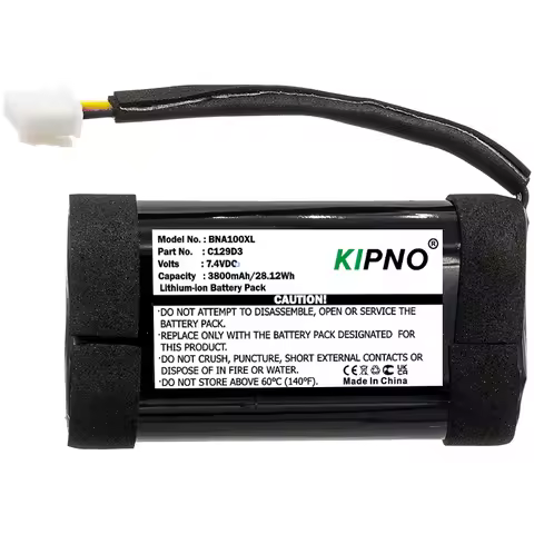 2025 KIPNO 7.4V 3800mAh Speaker Battery C129D3 for Bang Olufsen BeoPlay A1, this is for A1 1rd, 1th,