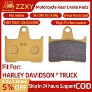1 Pair Motorcycle Accessories Rear Brake Pad For HARLEY DAVIDSON TRUCK XL 883 L Superlow Cast Wheel 