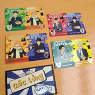 Card Sukiya x Haikyu 2 sides 8,6 x 5,9 cm