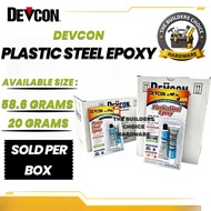 [BOX] DEVCON PLASTIC STEEL EPOXY 20G I 56.8G Epoxy Putty