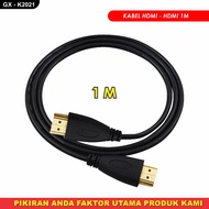 Item HDMI TV CABLE 1 METER CABLE HDMI TV SUPPORT 4K HD HIGH QUALITY K2021