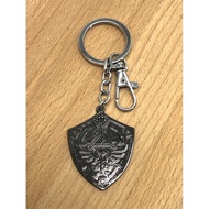 [Ready Stock Malaysia] Legend of Zelda Link Hylian Shield Gamer Steel Keychain