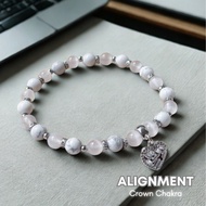 Alignment Crystal Bracelet | Crown Chakra | 7 Chakra Series