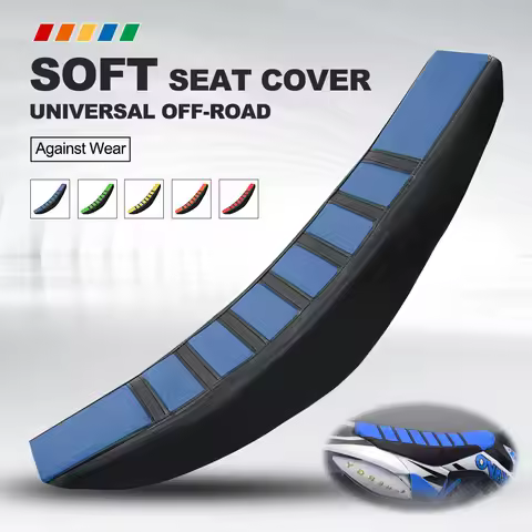 For YAMAHA YZ85 YZ125 YZ250 125X YZ250F YZ250FX Motocross Waterproof Non-slip Striped Soft-Grip Grip