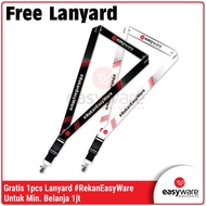 Lanyard RekanEasyWare by EasyWare Electronics Black/White