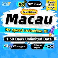 Wefly Macau SIM Card 3-30 Days Daily 500MB-3GB Unlimited Data Macau+Hongkong SIM Card