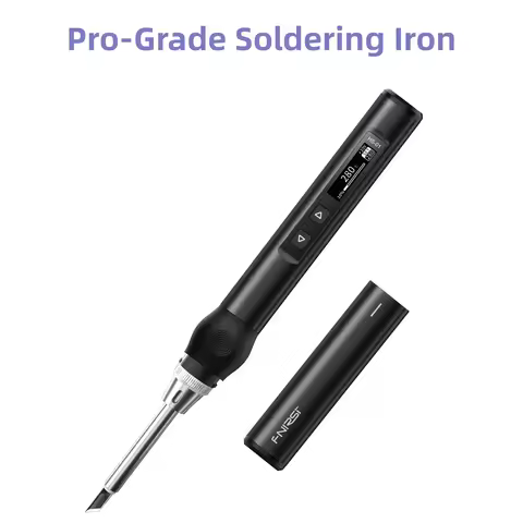 Soldering Station FNIRSI HS-01 Iron FNIRSI HS-01 Adjustable Temperature Soldering Iron DC 24V 80-420