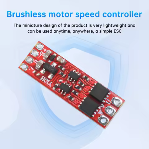 Model Aircraft Mini Motor Speed Regulator 2S-3S DC5V-16V 8A Brushless Motor Speed Controller For 110