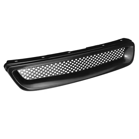 G9-ABS Black Car Front Bumper Hood Grill Grille Cover Trim For Honda Civic EK CX DX EX HX LX Type R 