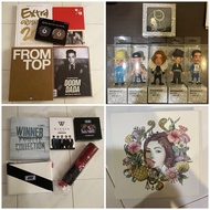 [READYSTOCK | OTHERS] BigBang Winner iKON HyunA Album DVD CD Official Merch Figure Keychain Photoboo