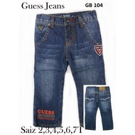 Seluar Jeans GUESS Budak Lelaki  -GB 104 .