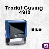 Trodat Stamp Case 4912 Blue | Self Ink Stamp Casing | Rubber Stamp Case