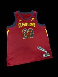 Lebron James Cleveland Cavaliers Cavs LBJ nba nike,jersey swingman 非官方patch XL