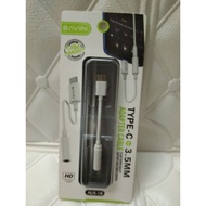 BAVIN TYPE-C TO 3.5MM ADAPTER CABLE